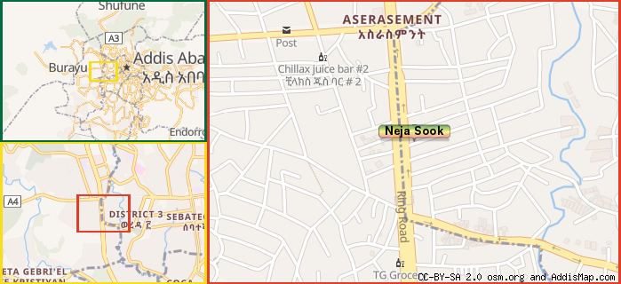 Map: How to find us.