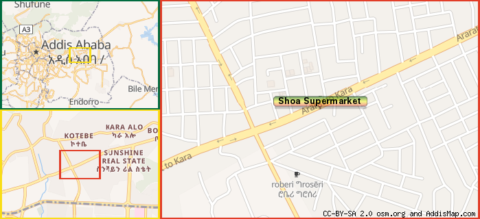 Map: How to find us.