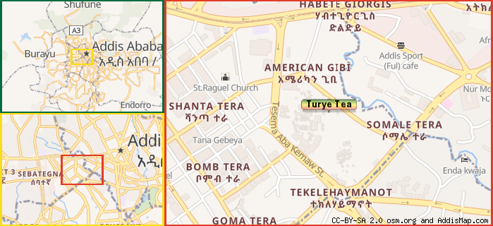 Map: How to find us.