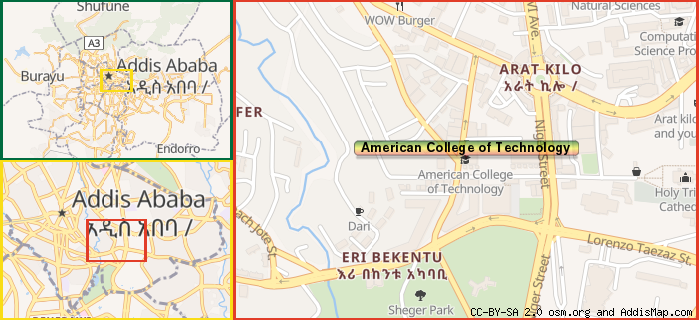 Map: How to find us.