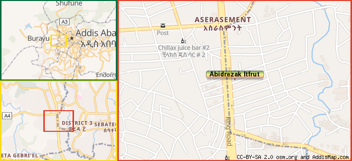 Map: How to find us.