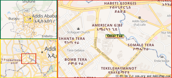 Map: How to find us.