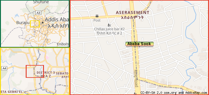 Map: How to find us.
