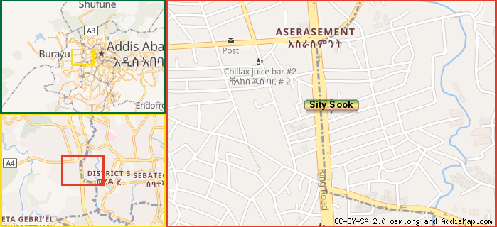 Map: How to find us.