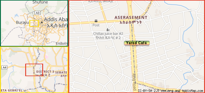 Map: How to find us.
