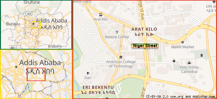 Map: How to find us.
