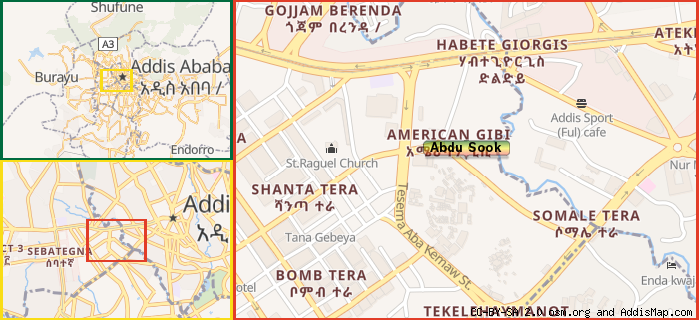 Map: How to find us.