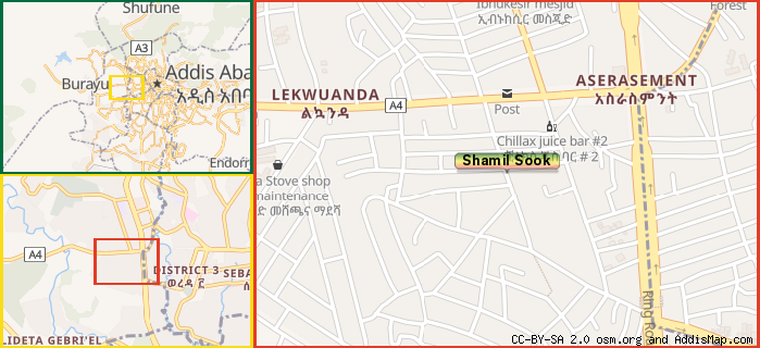 Map: How to find us.