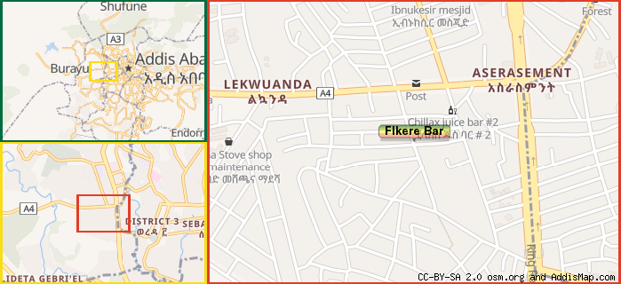 Map: How to find us.