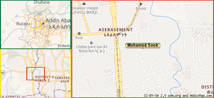 Map: How to find us.