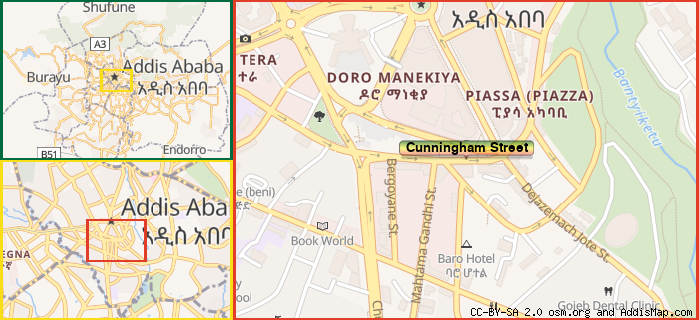 Map: How to find us.