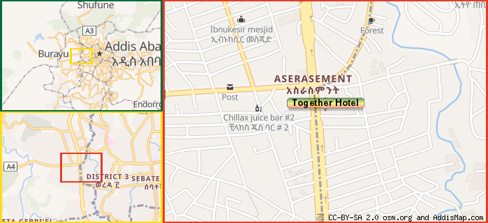 Map: How to find us.