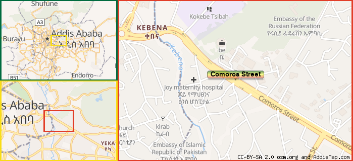 Map: How to find us.