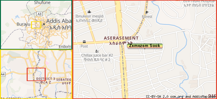 Map: How to find us.
