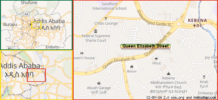 Map: How to find us.