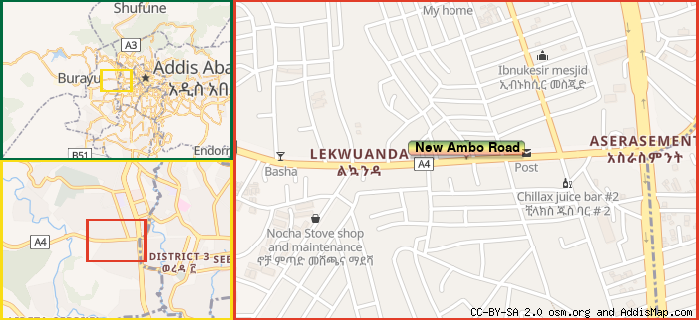 Map: How to find us.