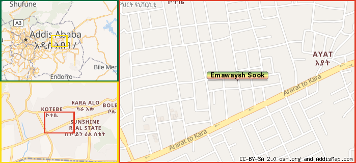 Map: How to find us.