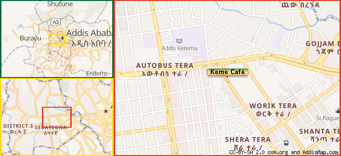 Map: How to find us.