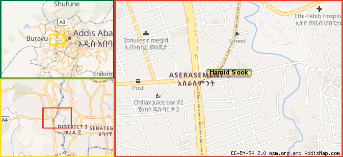 Map: How to find us.