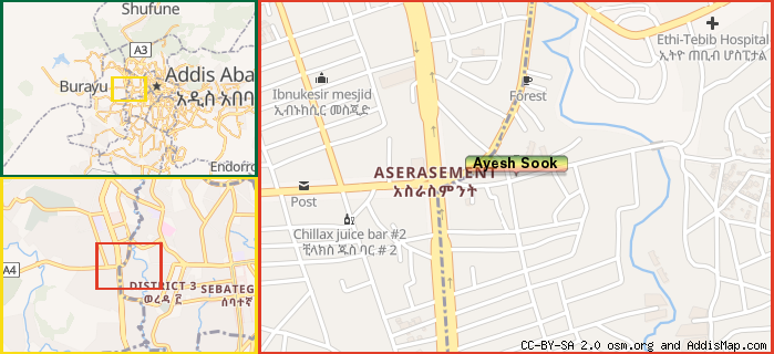 Map: How to find us.