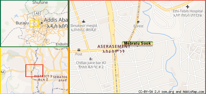 Map: How to find us.