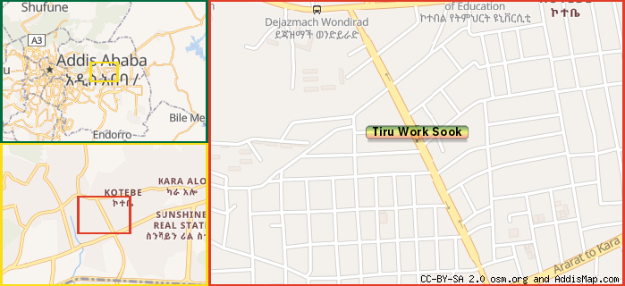 Map: How to find us.