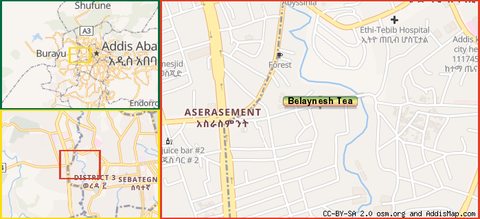 Map: How to find us.