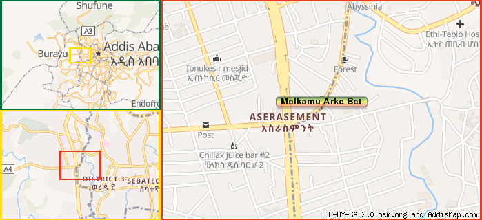 Map: How to find us.
