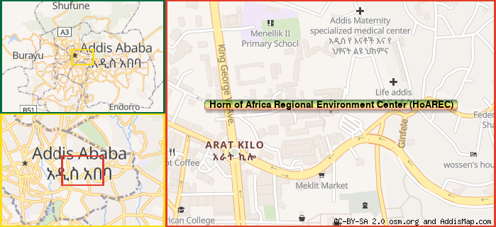 Map: How to find us.