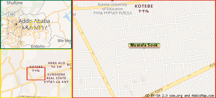 Map: How to find us.
