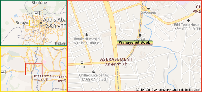 Map: How to find us.