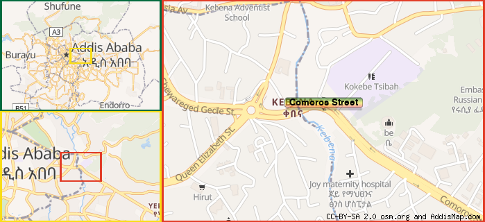 Map: How to find us.
