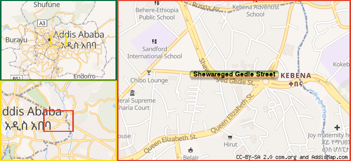 Map: How to find us.