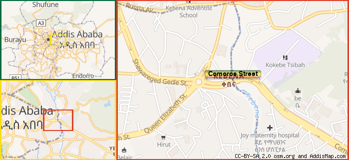 Map: How to find us.