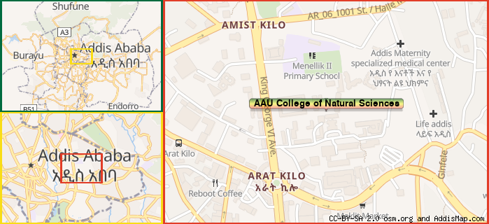 Map: How to find us.