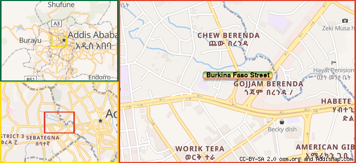 Map: How to find us.