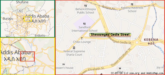 Map: How to find us.