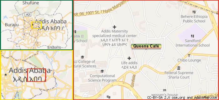 Map: How to find us.