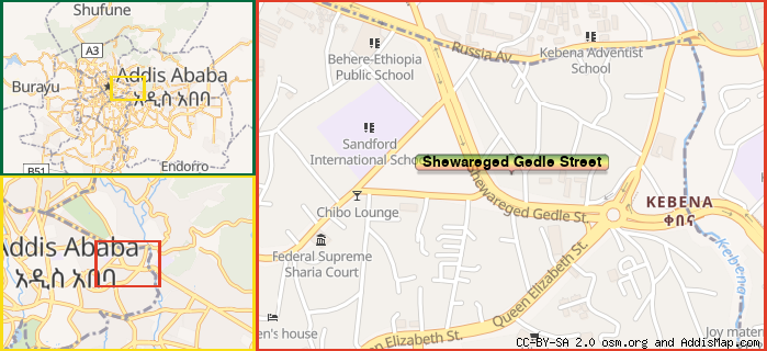 Map: How to find us.