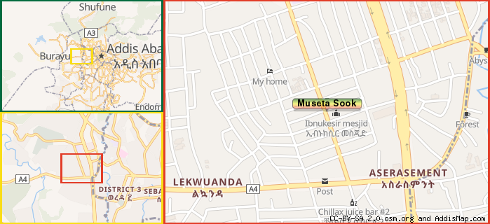 Map: How to find us.