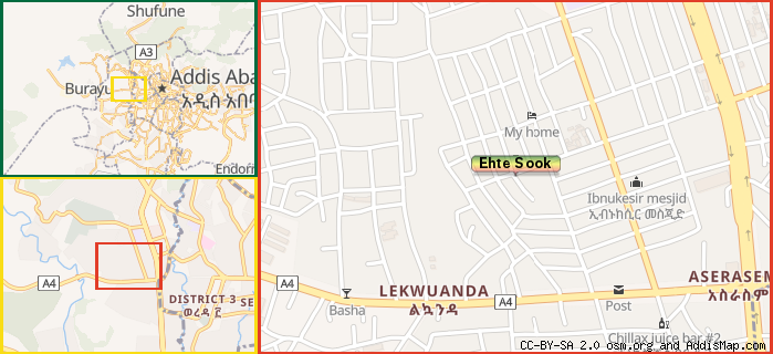 Map: How to find us.