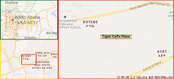 Map: How to find us.