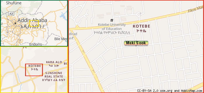 Map: How to find us.
