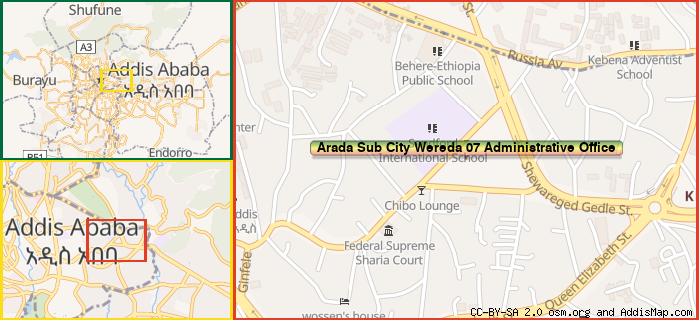 Map: How to find us.