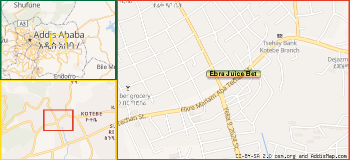 Map: How to find us.