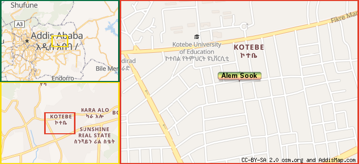 Map: How to find us.