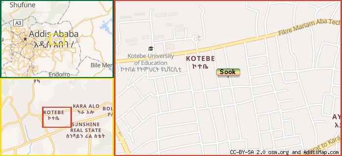Map: How to find us.