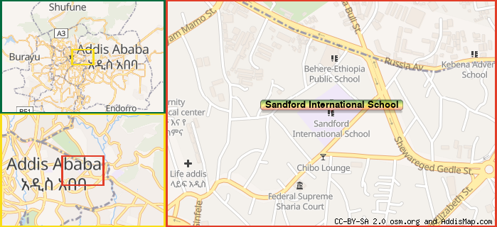 Map: How to find us.