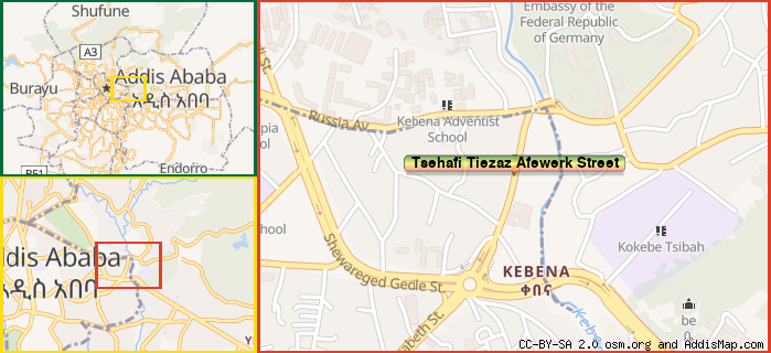 Map: How to find us.