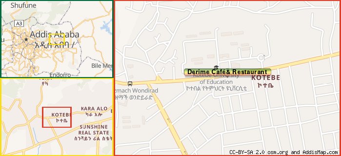 Map: How to find us.